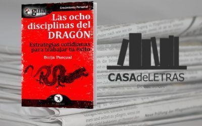 Borja Pascual y su GuíaBurros: Las ocho disciplinas del dragón, en el medio Casa de Letras